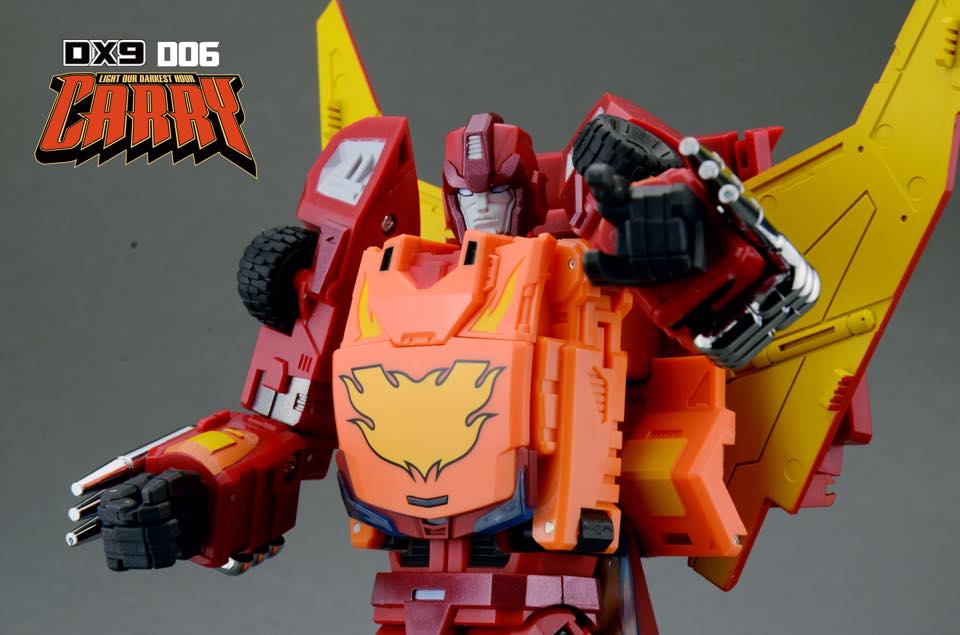 DX9 D06 Carry Final Production Images of Not Rodimus Prime